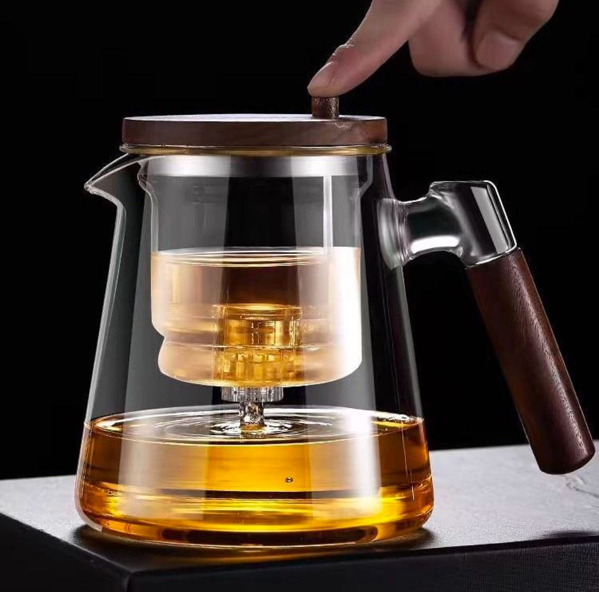 Théière en Verre Résistant et Design - Foivo