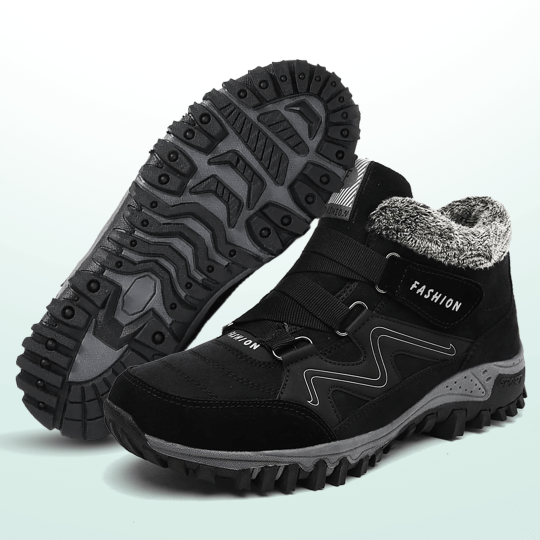 Bottes d'hiver pour femmes, soutien orthopédique, chaudes et imperméables 8