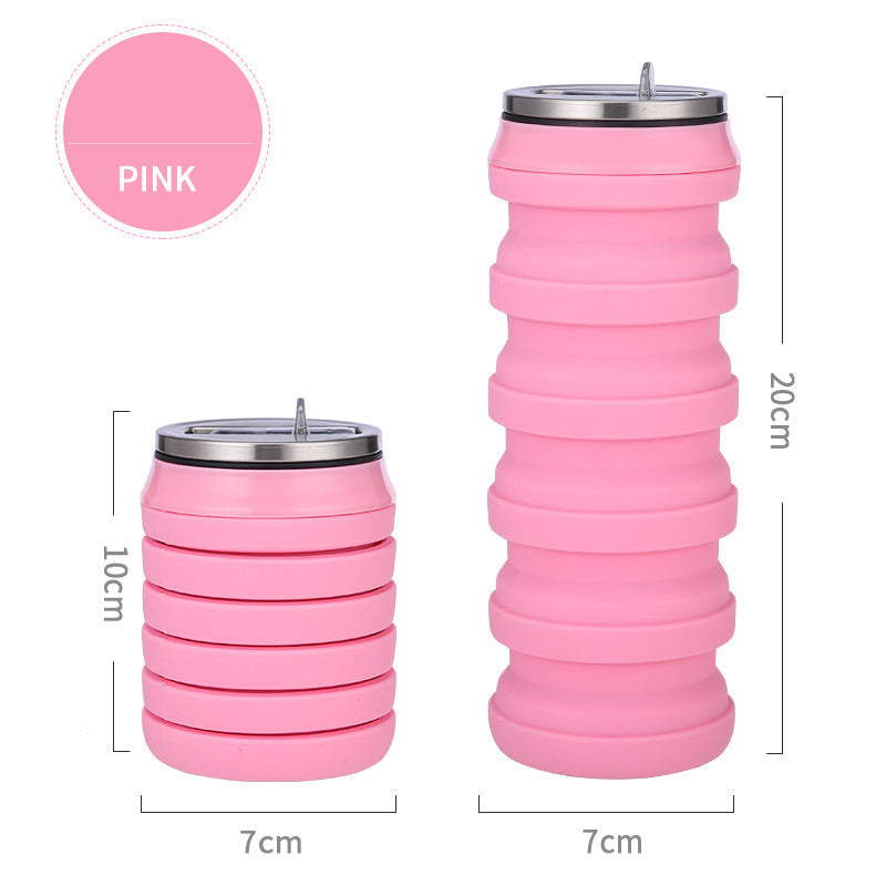 Bouteille d'eau Pliable Multifonctionnelle pour Femmes 3