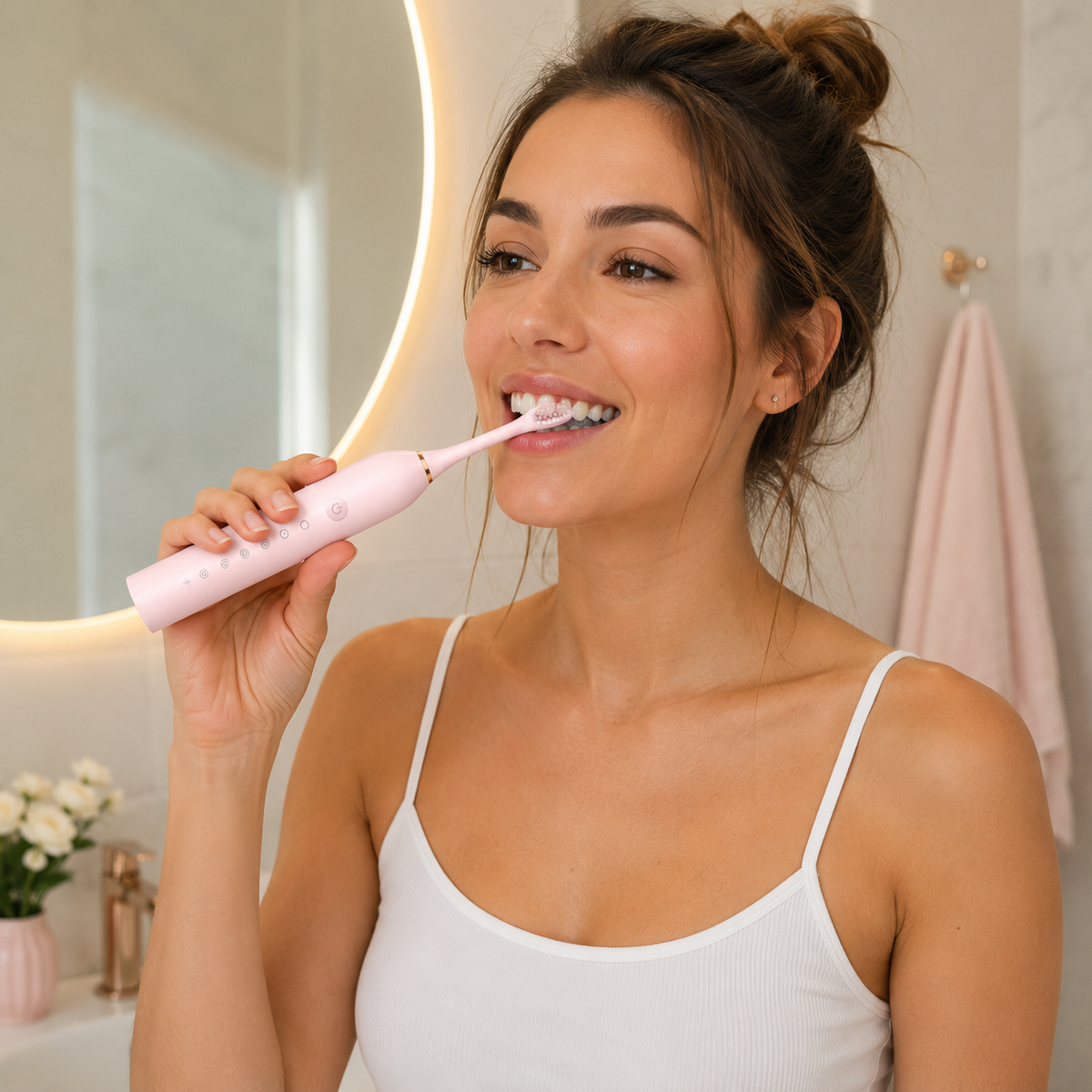 Brosse à Dents Électrique – 5 Modes de Brossage, Recharge USB-accessoires-Oslo France