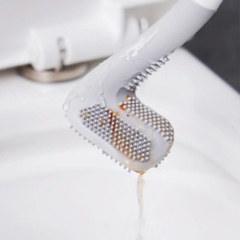 Brosse Nettoyage Salle de Bain Triangulaire avec Poignée Ergonomique 8