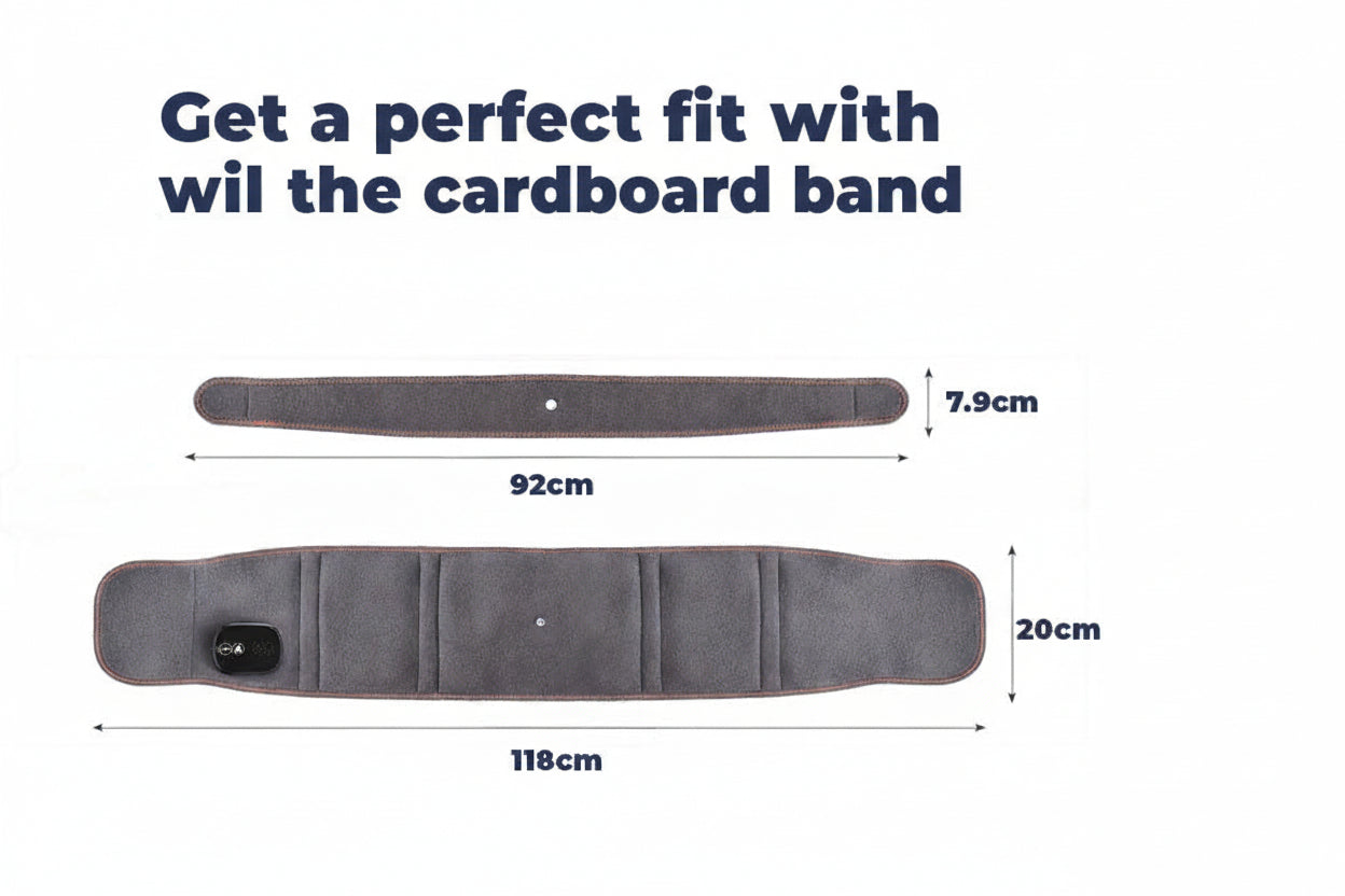 Ceinture Ergonomique de Soulagement du Dos avec Lumière Rouge 5