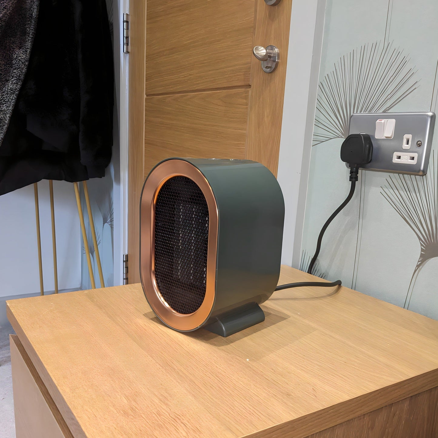 Chaufage Électrique Céramique Compact et Silencieux pour Maison ou Bureau