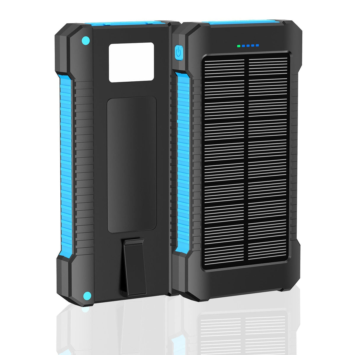 Chargeur solaire portable robuste pour activités en plein air 13