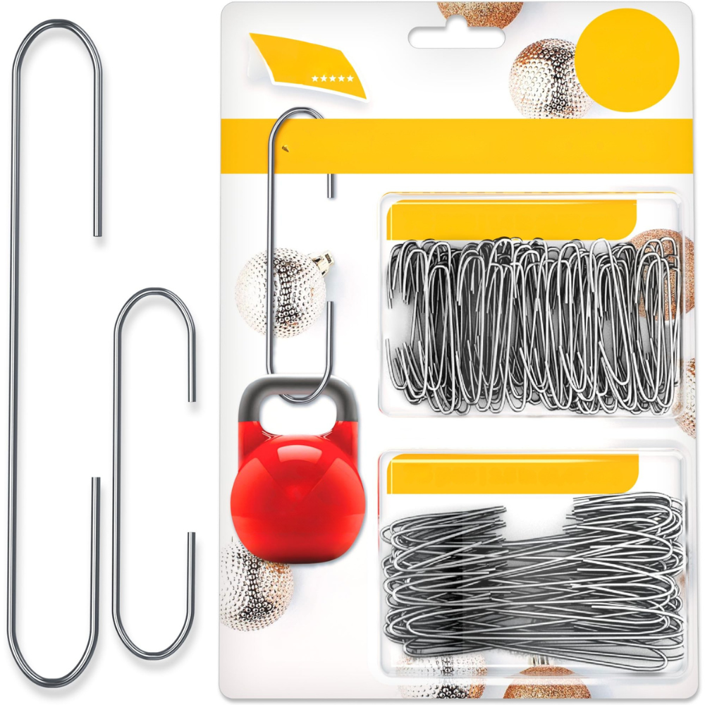 Crochets de Décoration Noël en Métal Solides pour Guirlandes Festives