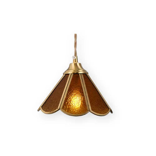 Lampe Suspendue Élégante Verre Dépoli