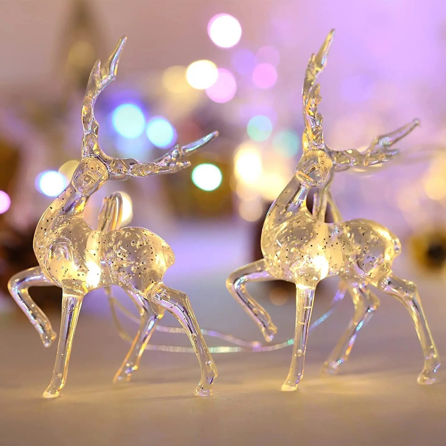Guirlande de Noël Élégante à 10 Lumières - Foivo
