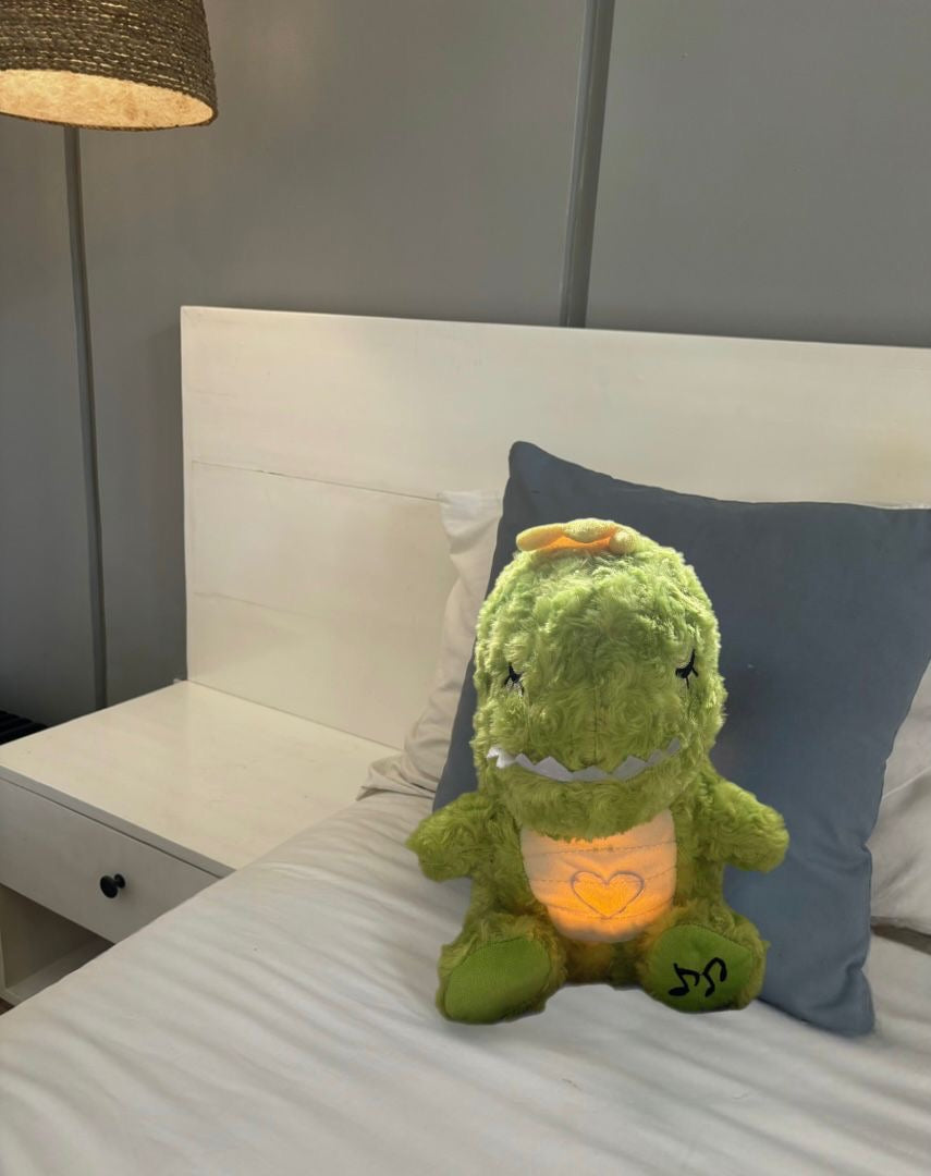 Peluche Rassurante pour Enfants - Ourson Douillet avec Musique Calmante