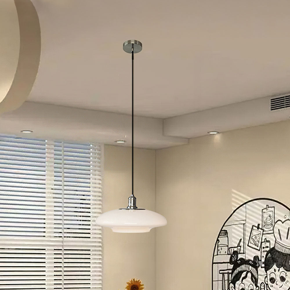 Lampe Suspendue Élégante en Verre Clair - Foivo