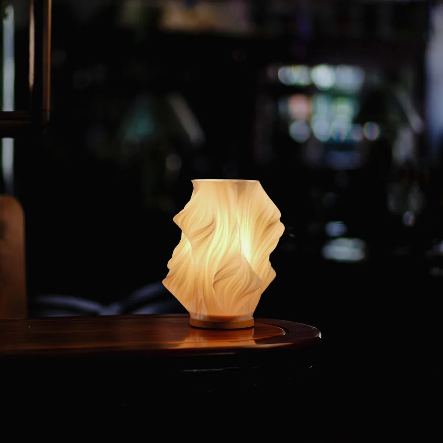 Lampe de Table Bois Design Moderne
