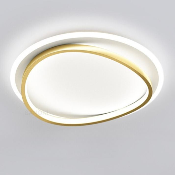 Luminaire LED Chic Blanc et Doré
