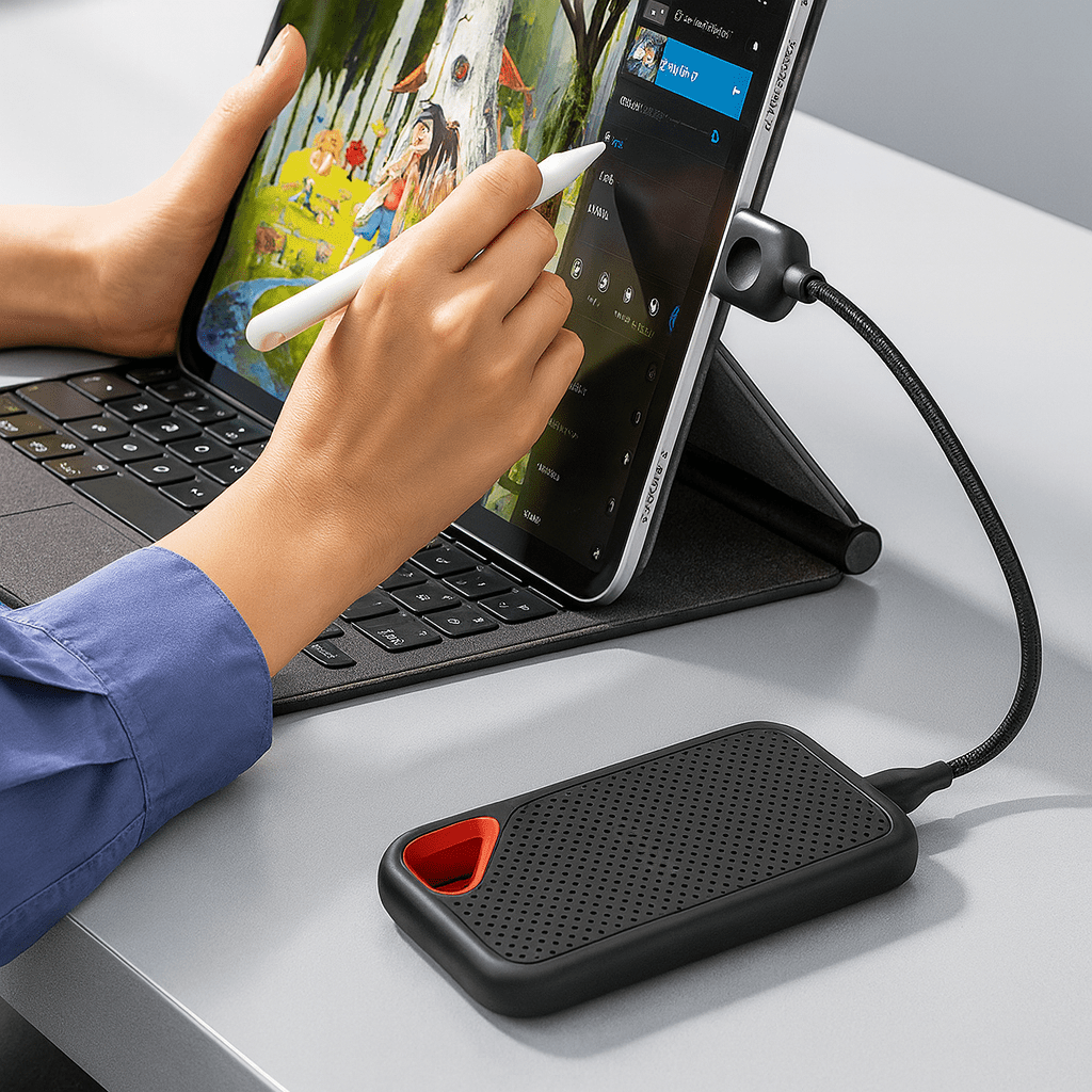 Disque dur externe SSD To compact USB rapide