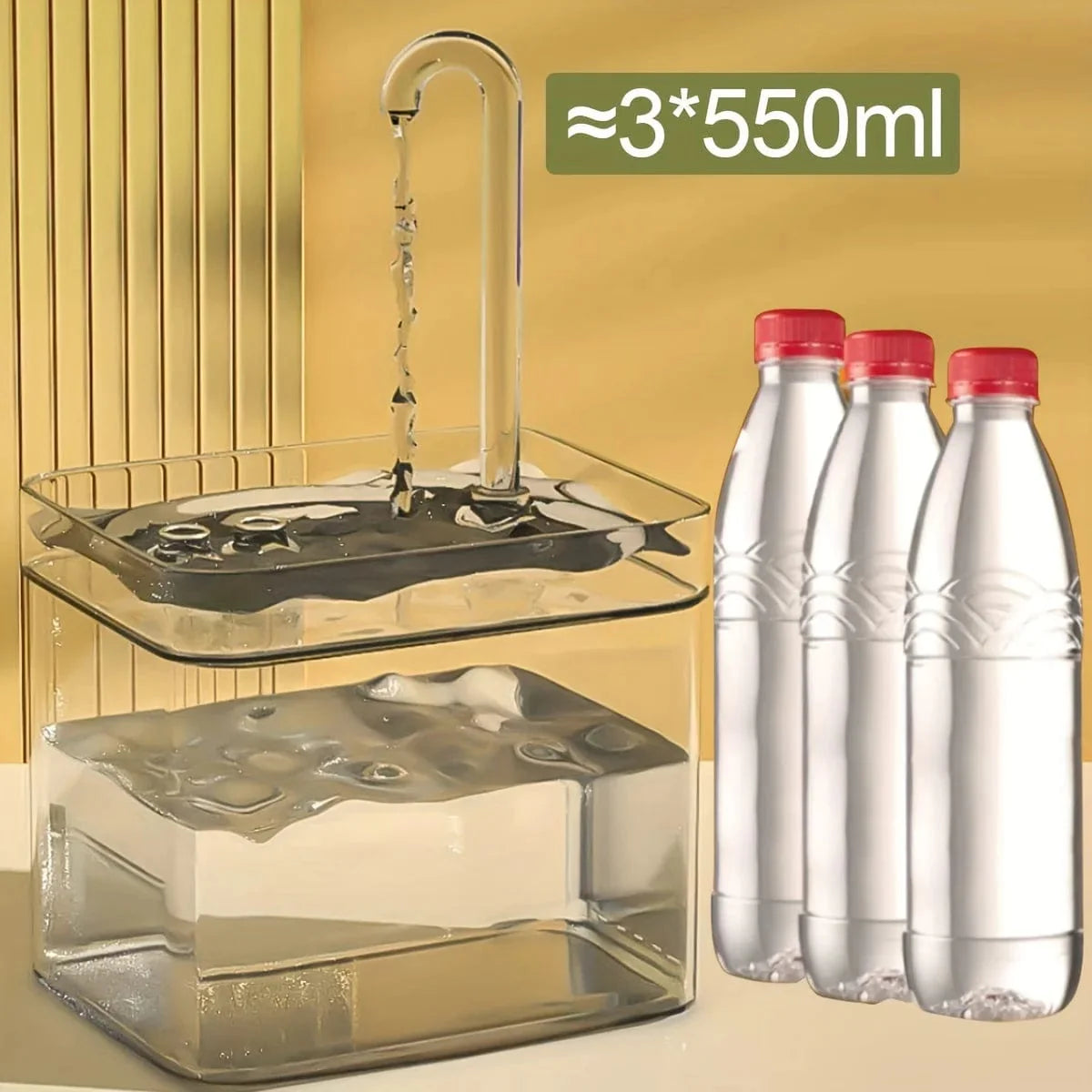 Distributeur d'Eau Automatique pour Animaux avec Filtre 5