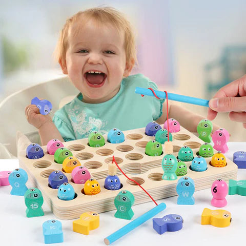 Jeux Éducatifs Pêche Alphabetique Magnétique - BlxckFR