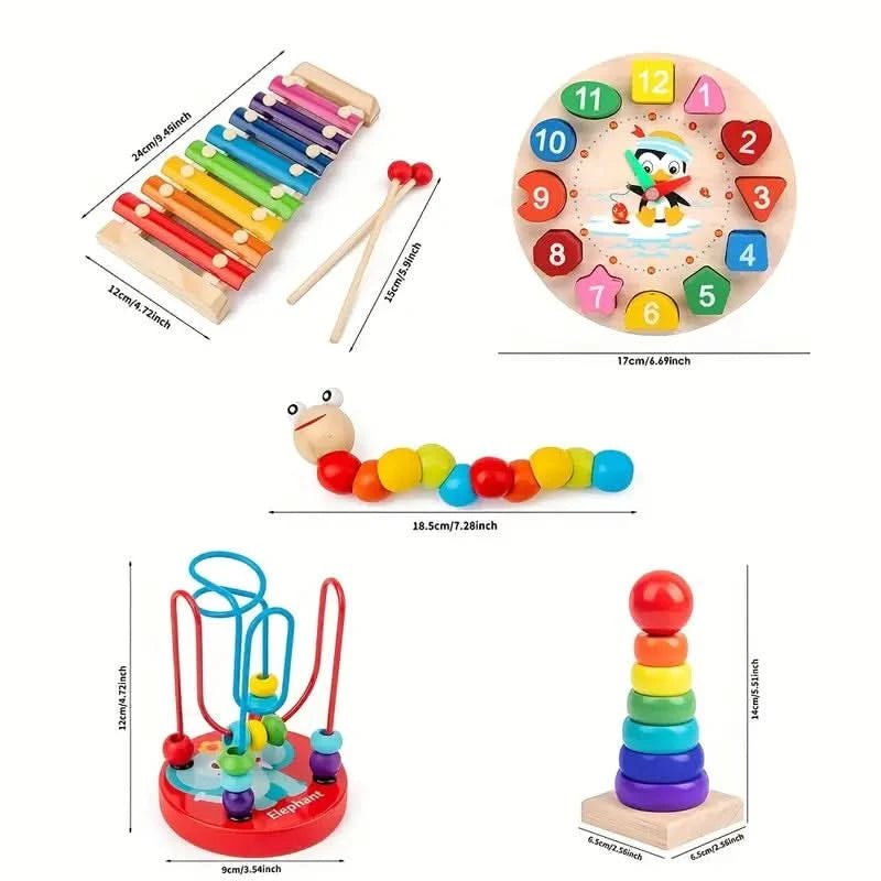 Ensemble Montessori 5-en-1 pour Bébé 5