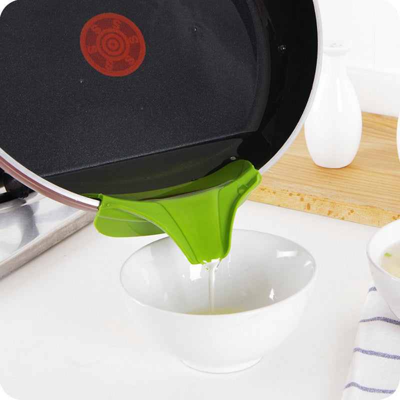 Entonnoir de Cuisine Pratique pour Casseroles et Poêles 5