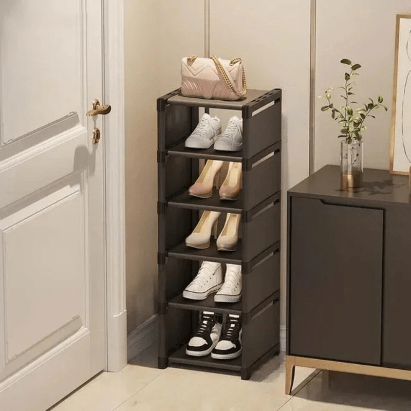 Étagère à Chaussures Empilable Pour Petits Espaces Moderne 8