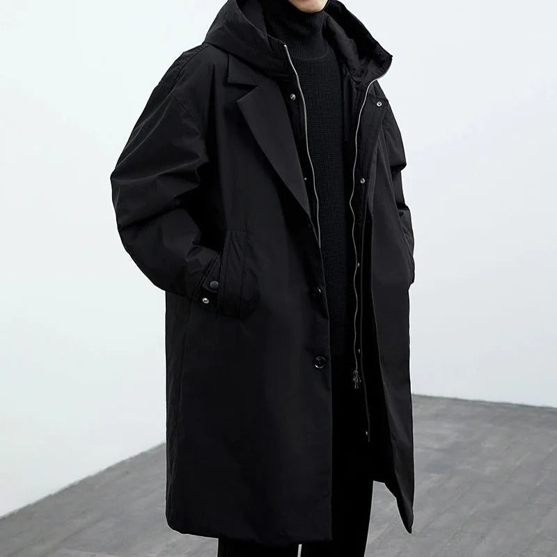 Manteau Hiver Douillet pour Hommes | Élégant et Imperméable