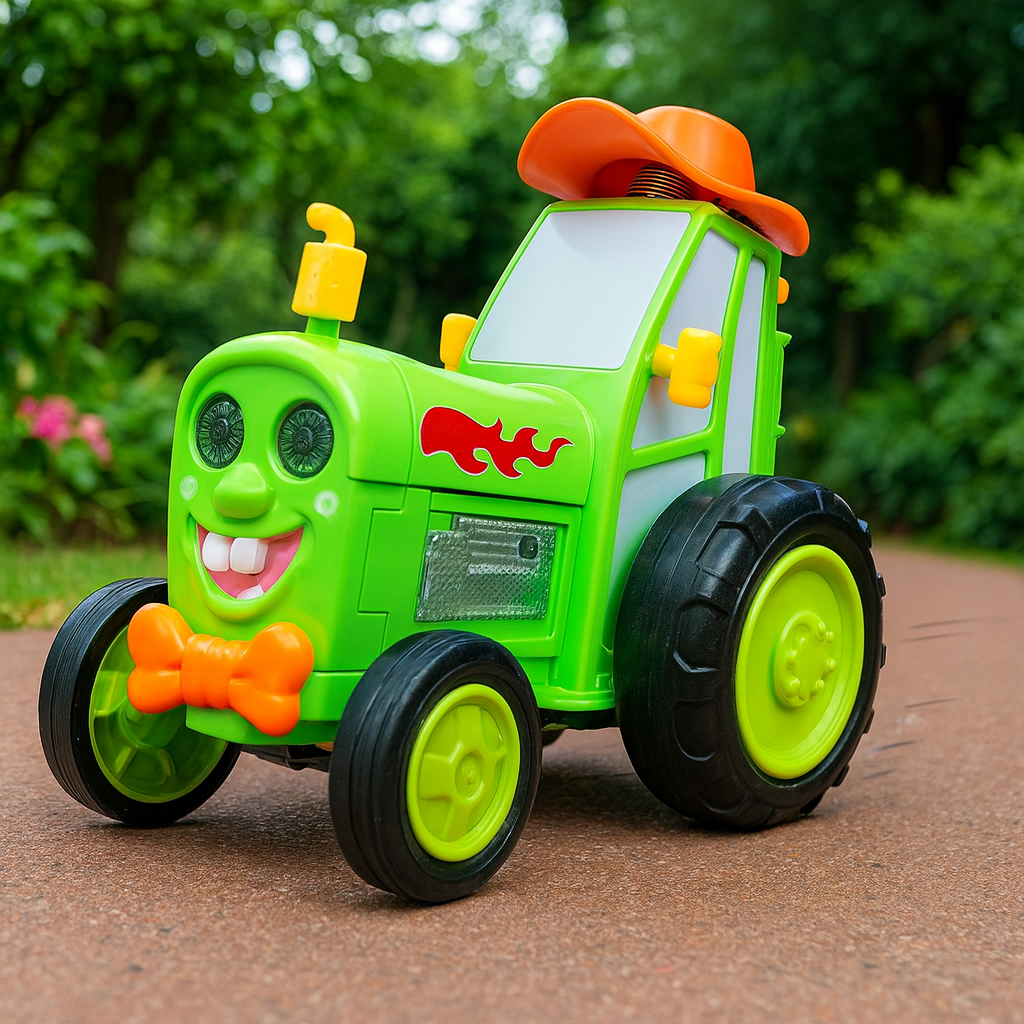 Voiture Télécommandée Verte Jouet Cascade