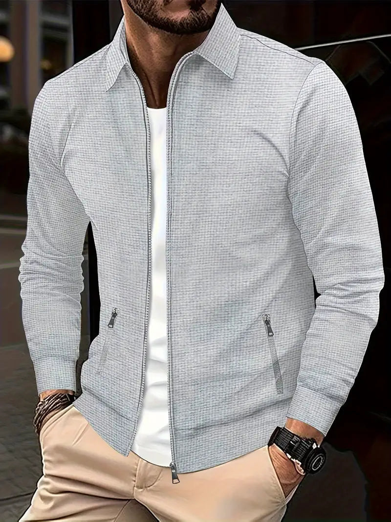 Veste Homme Élégante Automne Streetwear