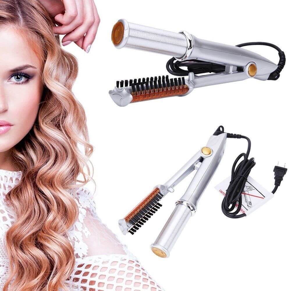 Lisseur Rotatif Professionnel Unisexe Tous Types de Cheveux