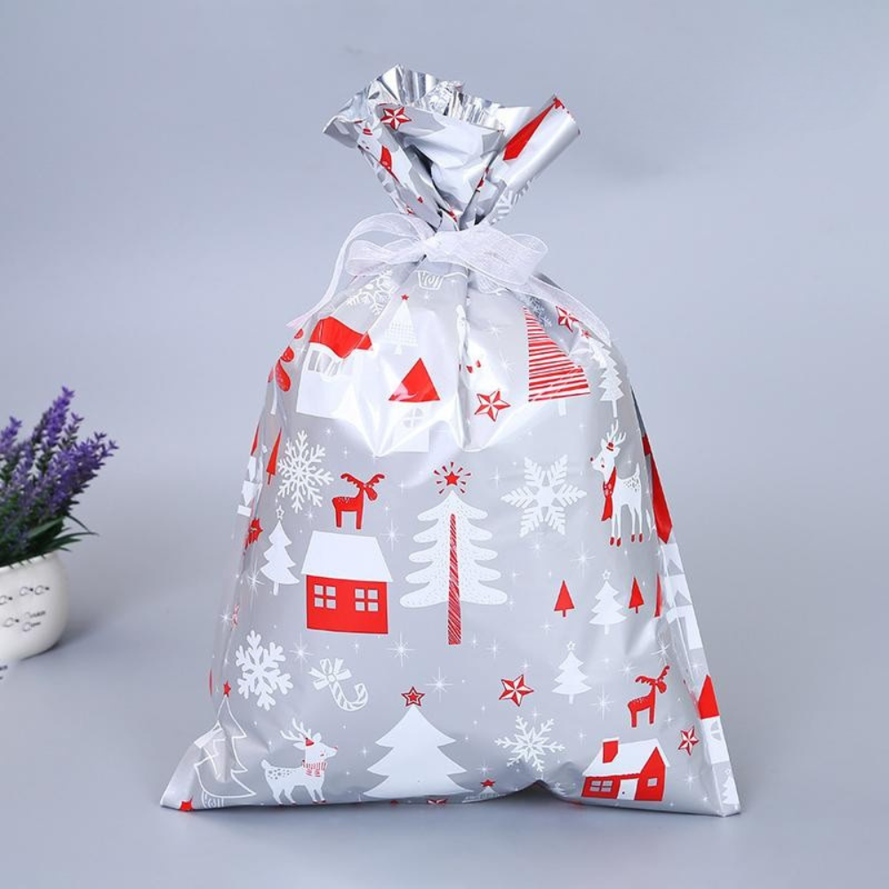 Sac Cadeau Réutilisable Noël Écologique