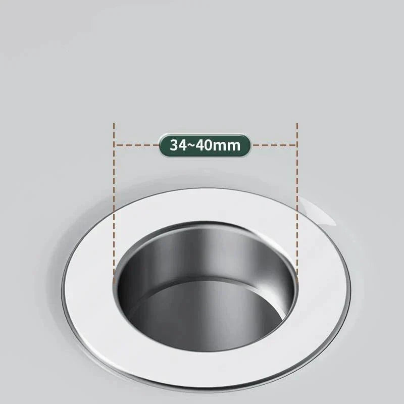Filtre de Vidange Antirouille pour Cuisine et Salle de Bain avec Attrape-Cheveux 7