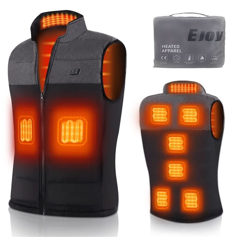 Gilet Chauffant Innovant avec 13 Zones de Chaleur 9