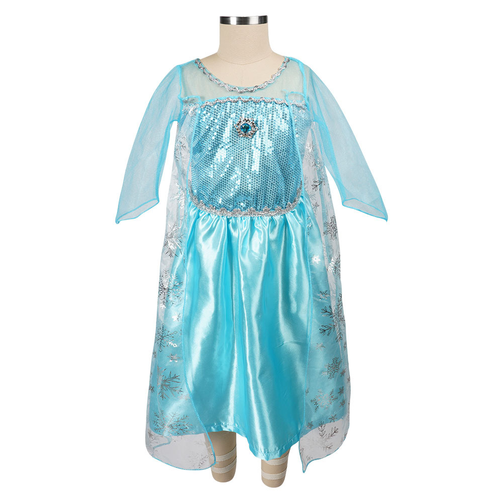 Robe de Princesse Enchantée pour Filles à Paillettes - Foivo