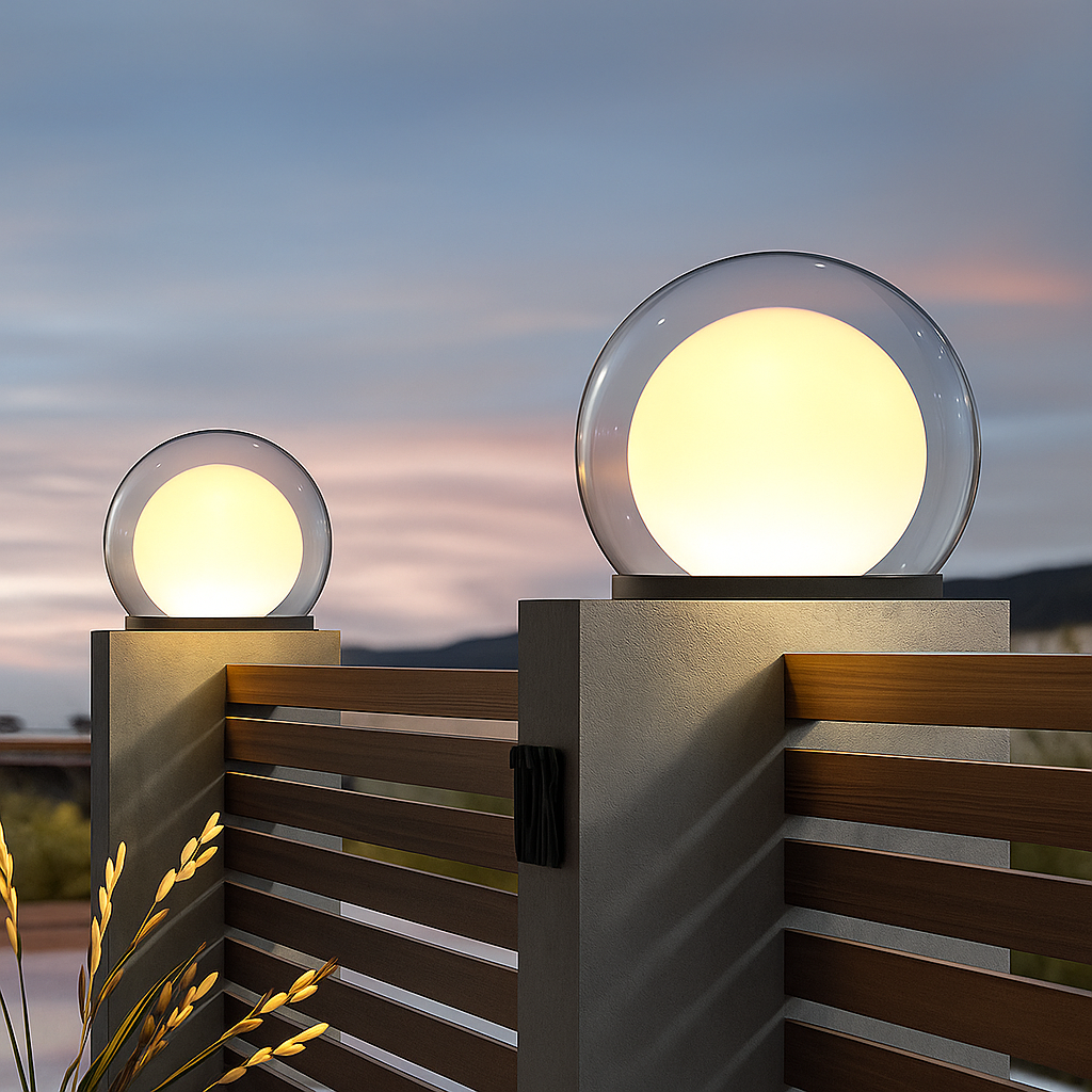 Lampe Solaire Élégante Extérieure | Éclairage Jardin Énergétique - Foivo