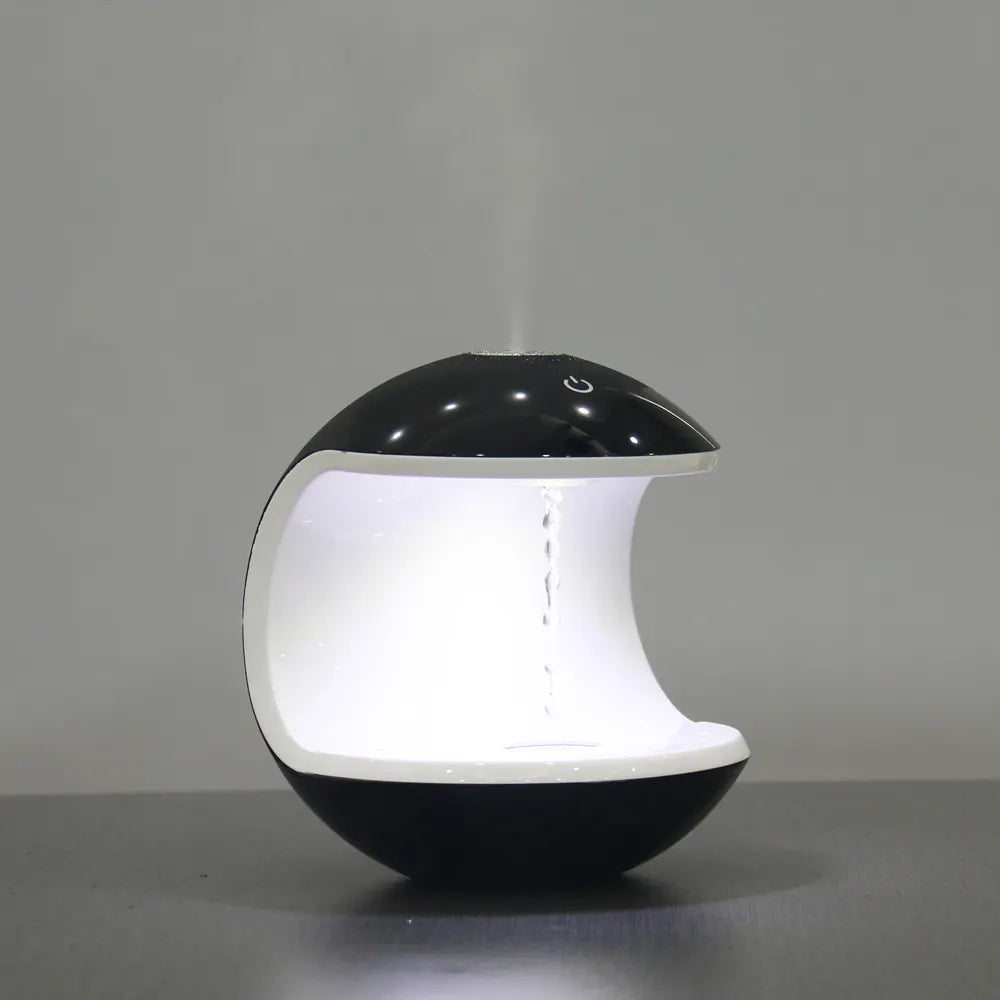 Purificateur d'air Blanc Design Élégant avec Diffuseur de Brume