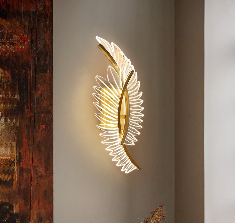Lampe Murale Élégante Aile de Lumière