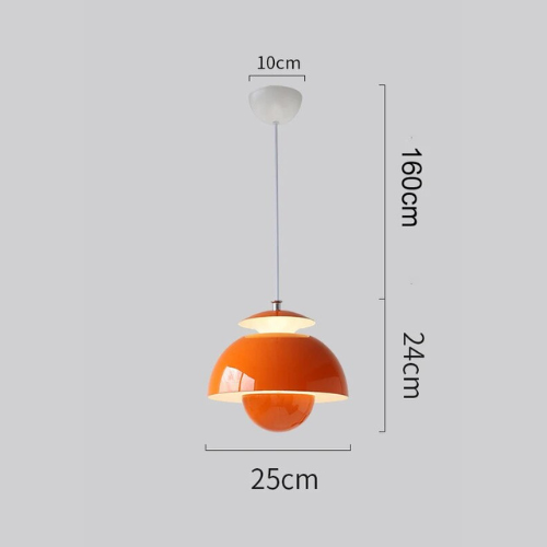 Luminaire Suspendu LED Chic Florale