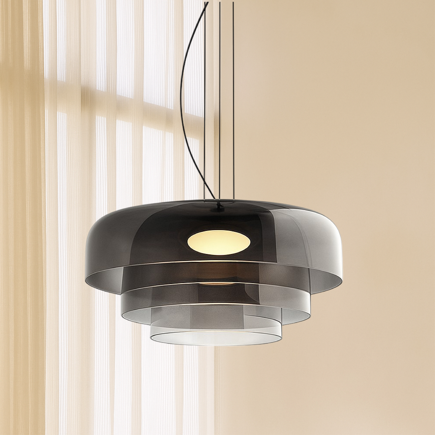 Lampe Suspendue Verre Élégante pour Intérieurs Modernes