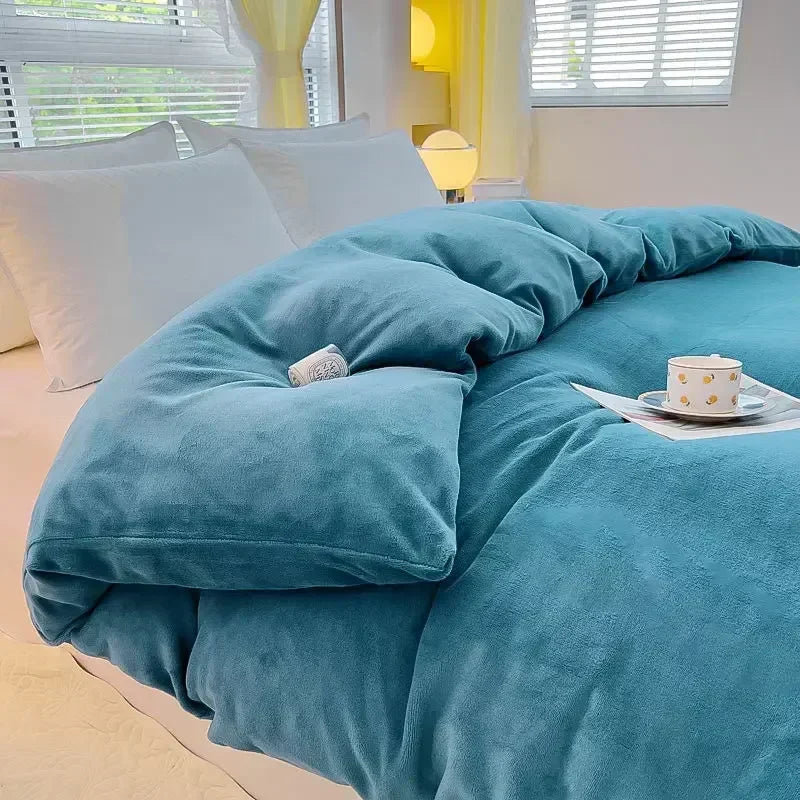 Housse de Couette Douillette en Flanelle 6