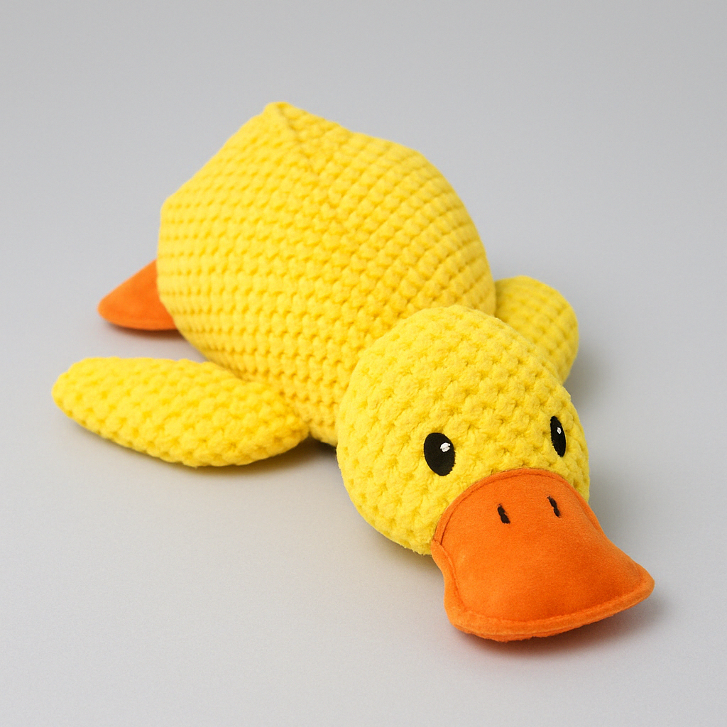 Jouet Canin En Peluche Canard Stimulant - BlxckFR
