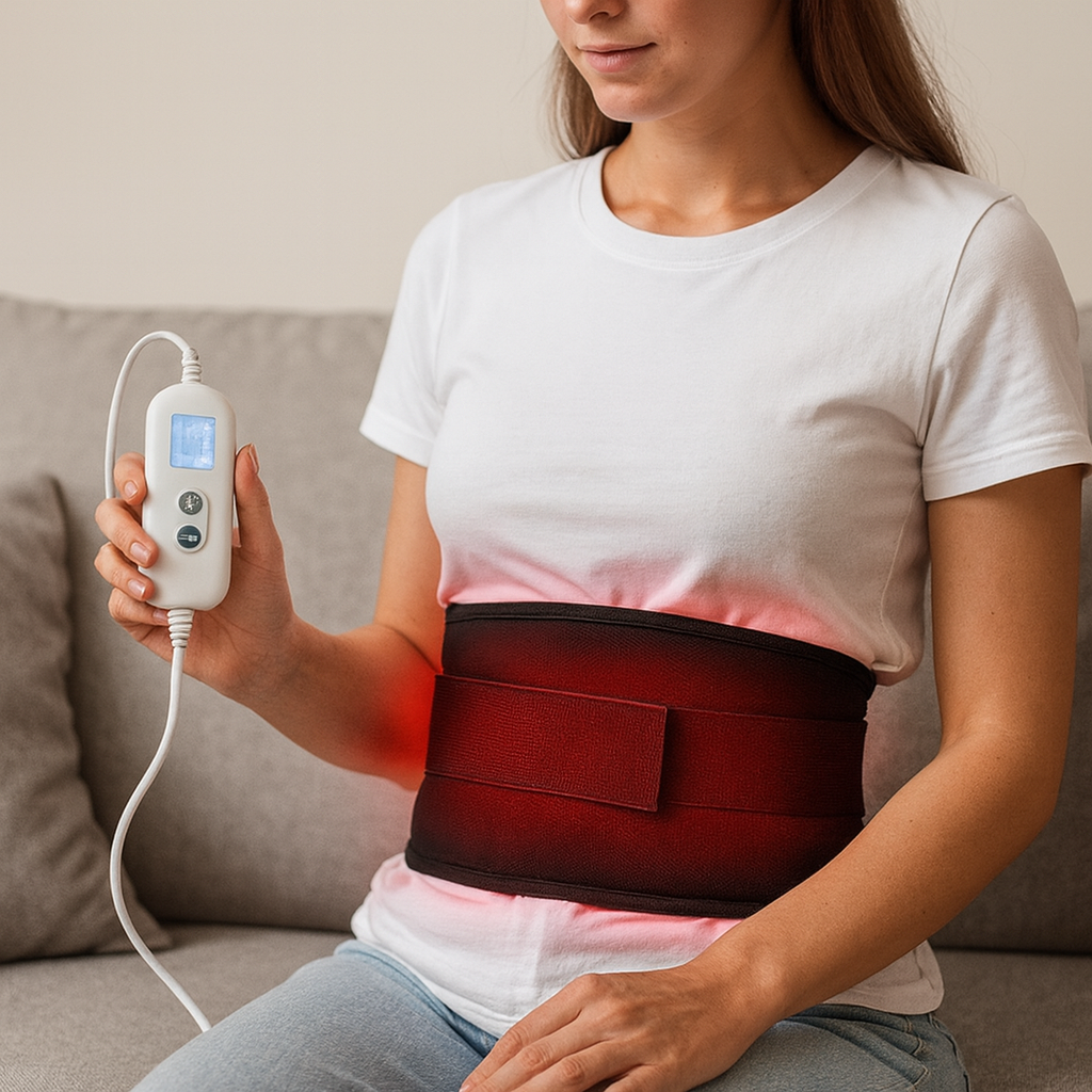 Ceinture Chaude de Soutien Réglable en Coton - BlxckFR