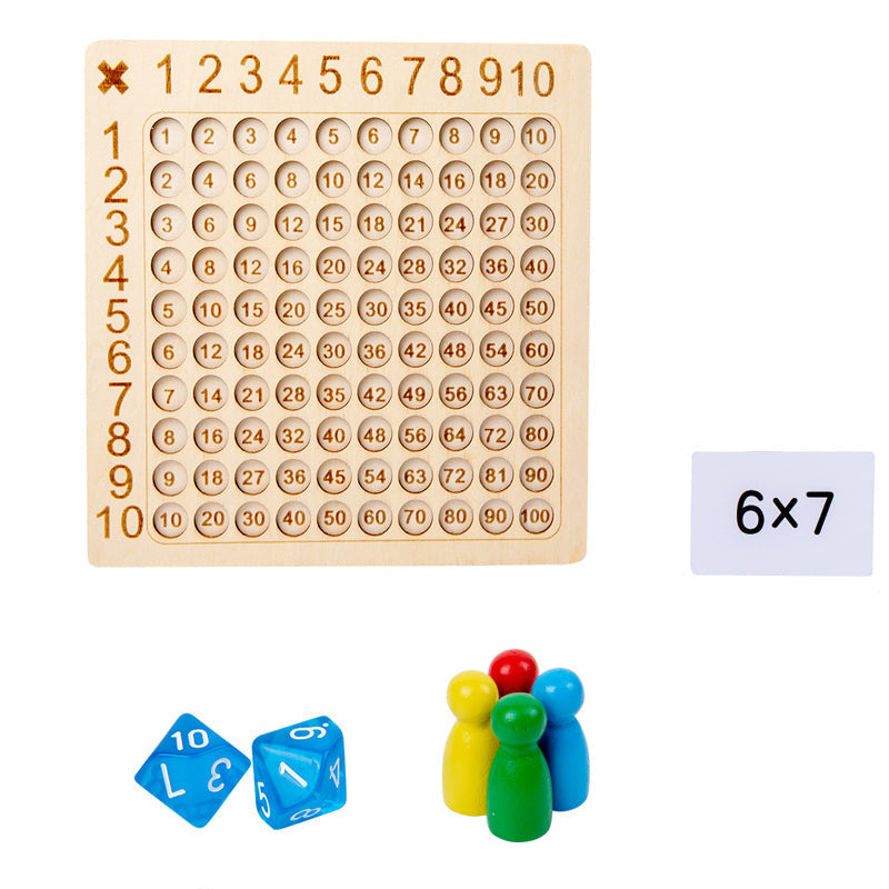 Jeu Mathématique En Bois pour Enfants - BlxckFR