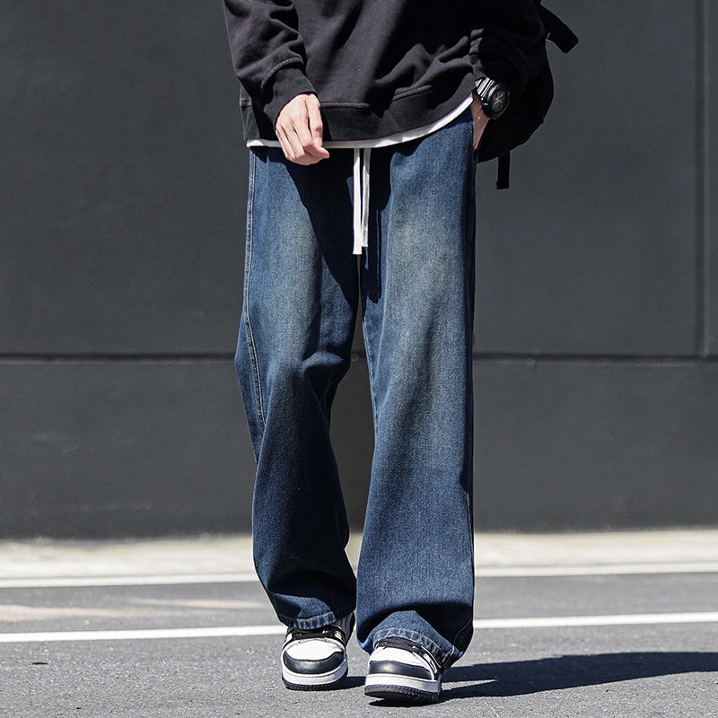 Jean Homme Baggy Décontracté Urbain 3