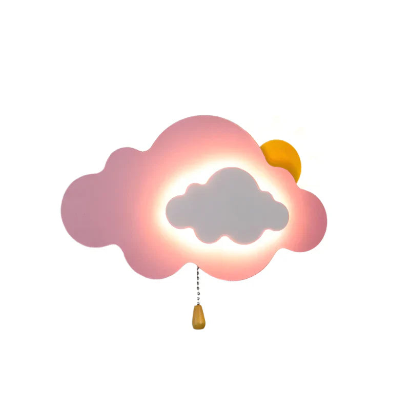 Lampe Murale Enfant Lumineuse Ciel Bleu