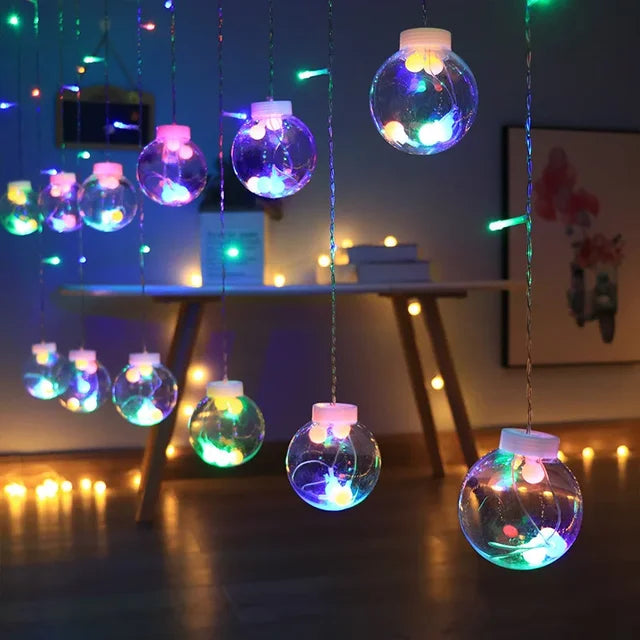 Guirlande LED Solaire pour Jardin | Lumières Colorées de 3,5 mètres