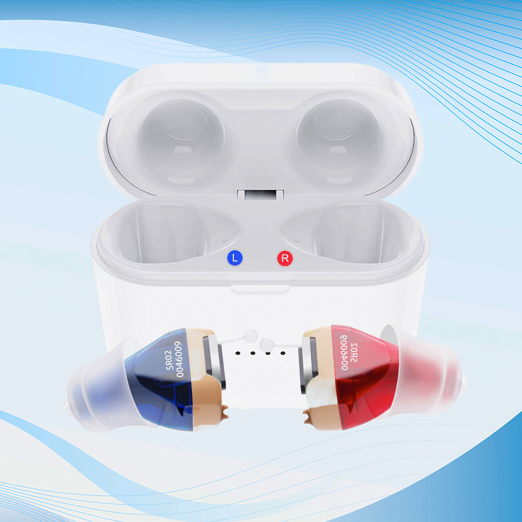 Aide Auditives Discrètes pour Perte Auditive, Design Élégant et Facile à Utiliser - Foivo