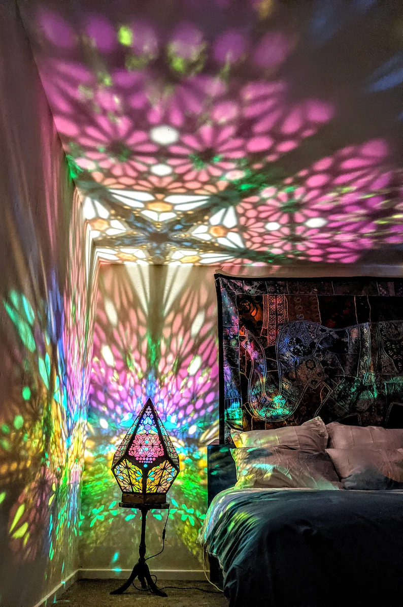 Lampe de Table LED Design Bohème Étoilé Ajustable 7