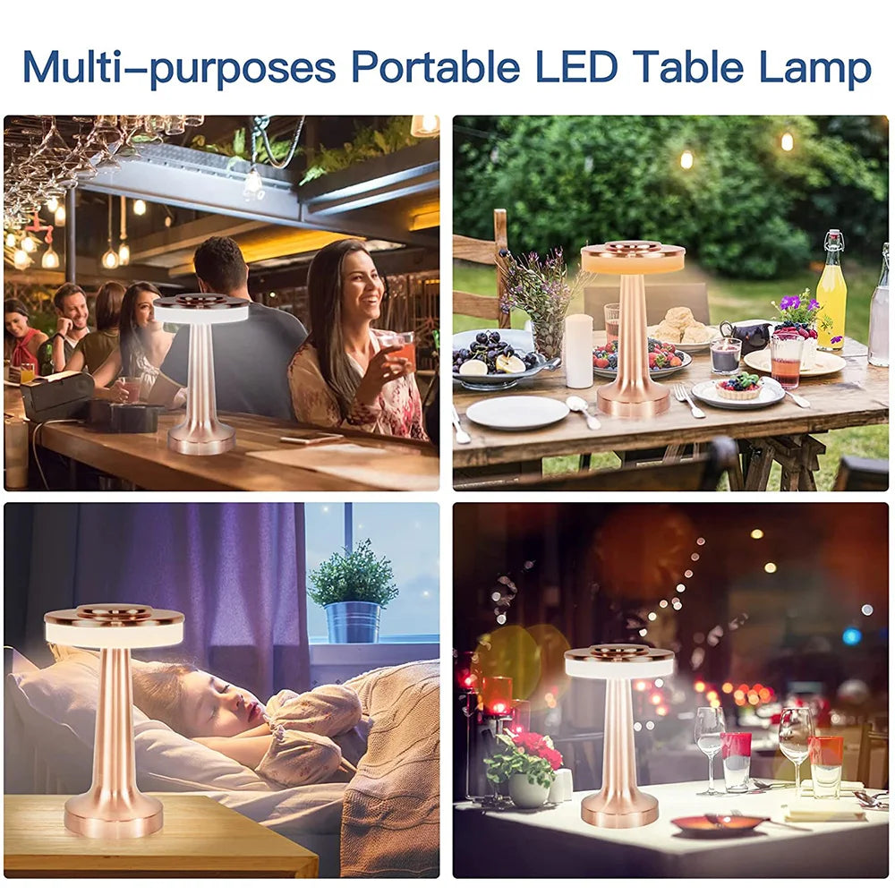 Lampe de Table Portable Classique LED 5