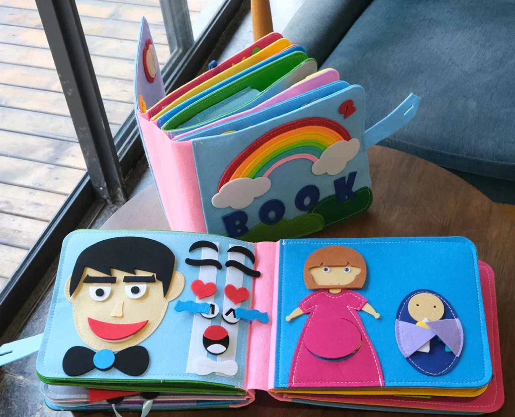 Livre Éducatif Montessori Interactif pour Enfants 2-5 Ans avec Histoires et Activités 7