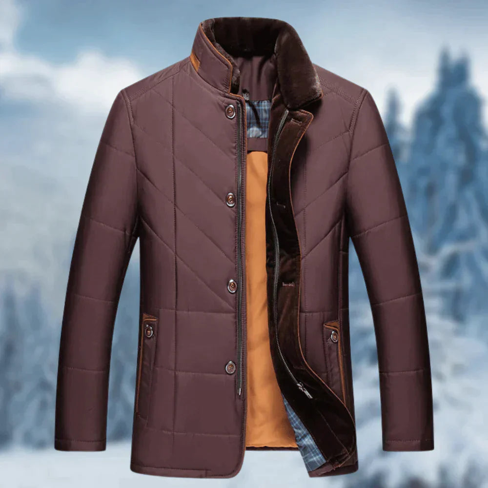 Veste Duvetée Homme Élégante | Douceur et Chaleur Extrême