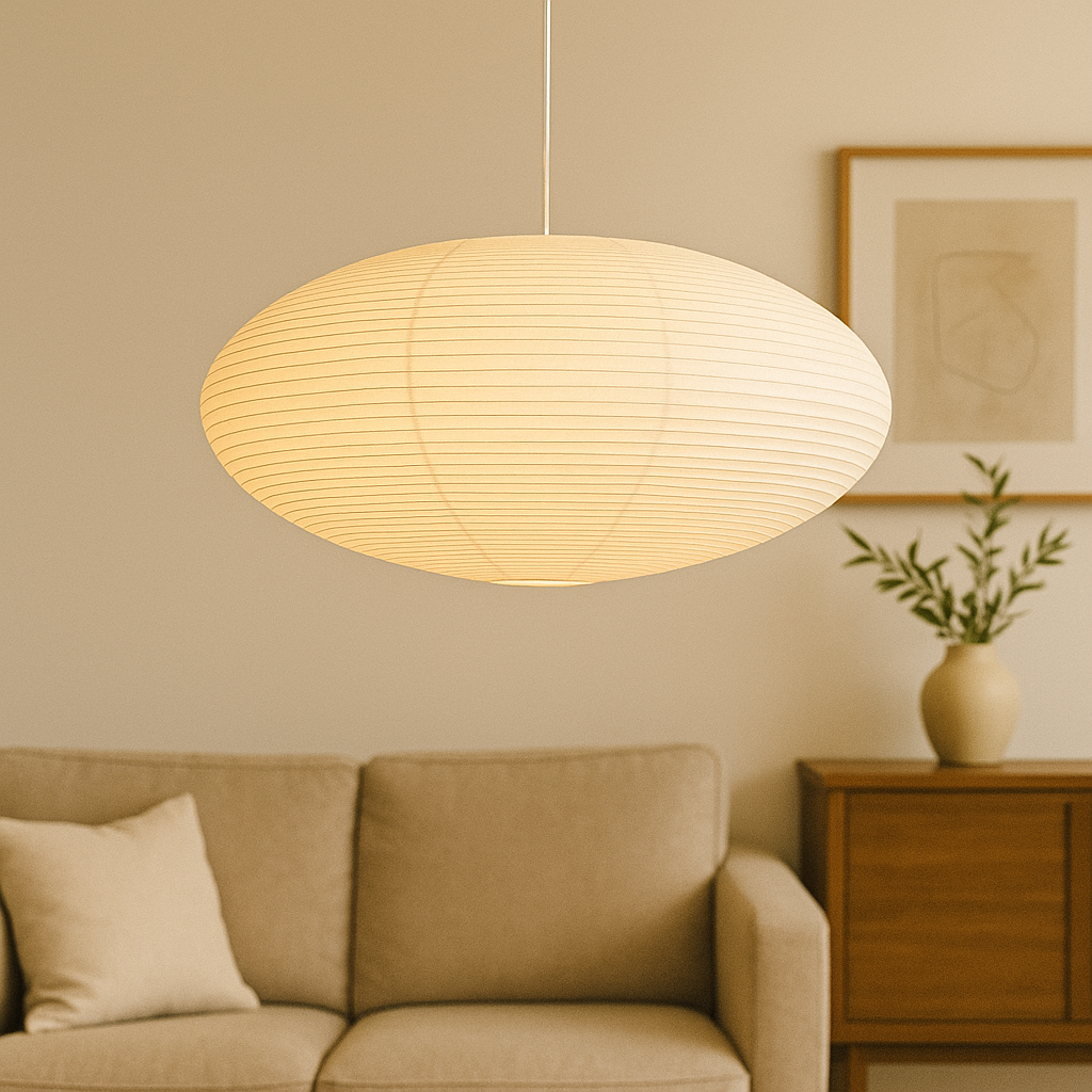 Lampe Suspendue en Papier Chic | Ambiance Douce et Élégante
