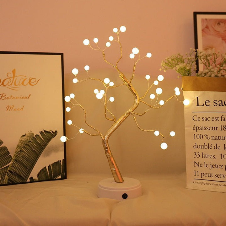Lampe LED Design Arbre Lumineux