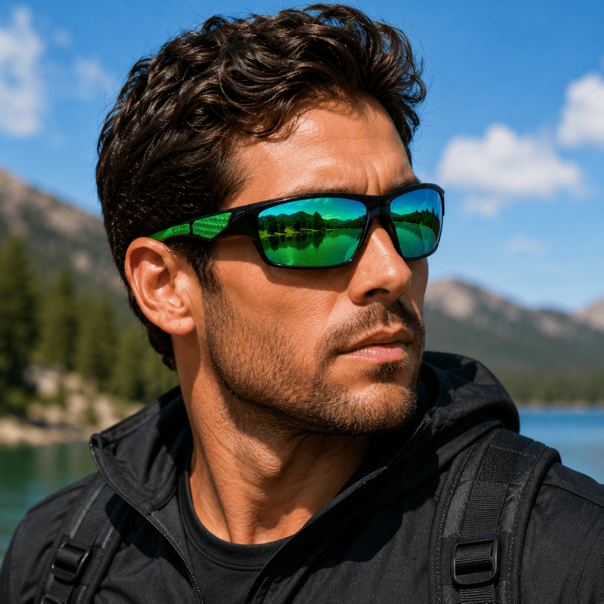 Lunettes de Soleil Ronde Vintage Unisexe avec Protection UV400 5
