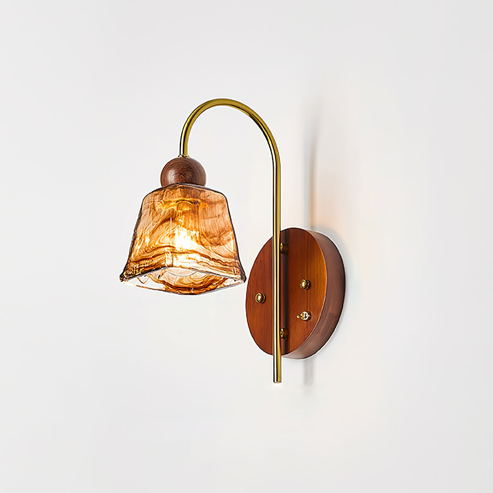 Lampe Murale Élégante avec Décor Rond